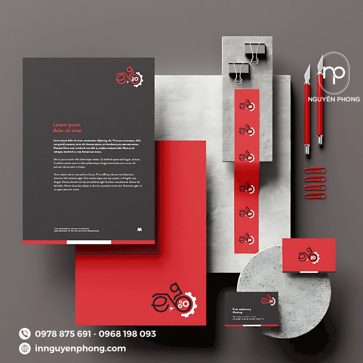 Mẫu thiết kế logo phụ kiện điện thoại 